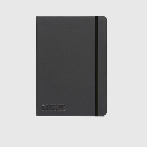 Cuaderno A5 con elástico negro